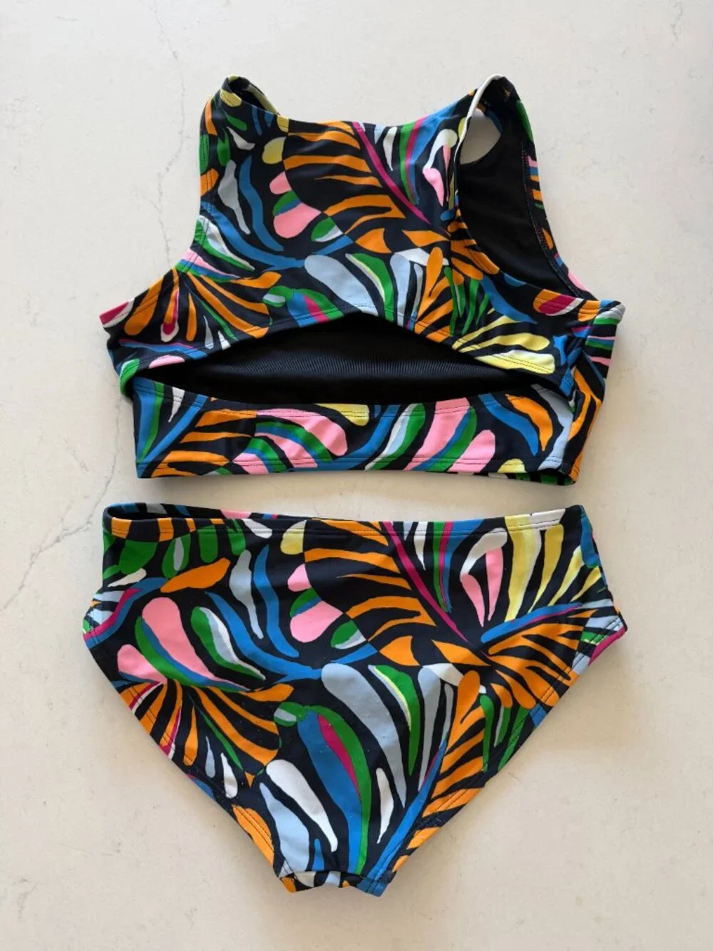 OLD NAVY Girls 2 Piece Bathing Suit size L ( 10-12 )